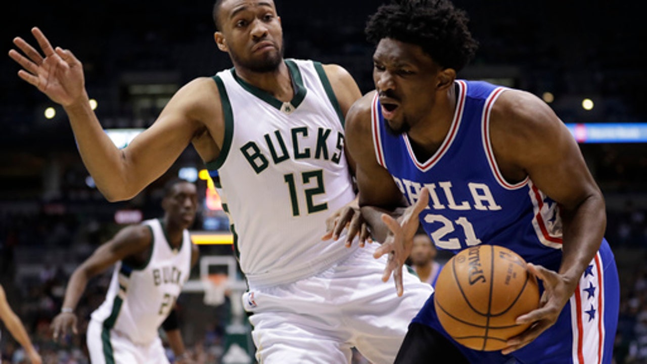 Embiid strong in 4th quarter as 76ers beat Bucks 113-104 (Jan 16, 2017)